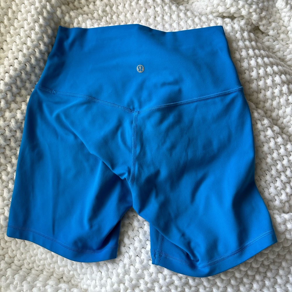 lululemon align 6” high rise shorts